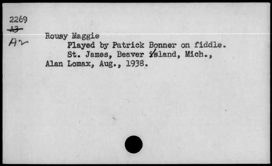 Photograph: Rousy Maggie, 1938-08.