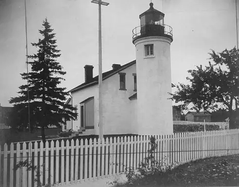 Beaver Island Harbor Light (U.S. Coast Guard archive photograph)