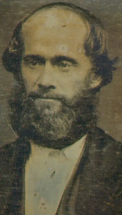 James Jesse Strang, daguerreotype, 1856