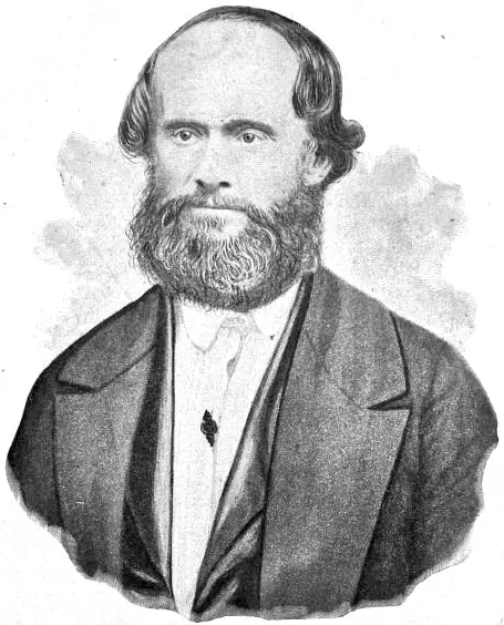 "James Jesse Strang, the Mormon King" — plate from A Child of the Sea (1905)